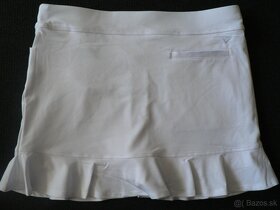 dámska biela  športová sukňa s vnútornými šortkami - 6