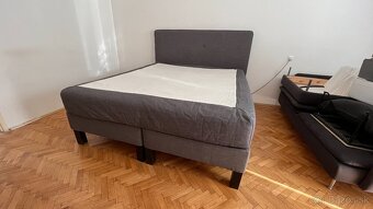 Dunkvik - čalúnená posteľ - 180 x 200 cm - bez matraca. - 6