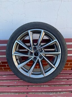 4x letné pneumatiky 225/45 ZR 18 95 W, 4x disky 8x18" - 6