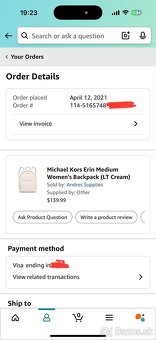 Michael Kors Erin Medium Women's Backpack (LT Cream) - 6