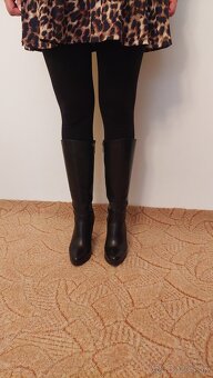 Dámske kožené čižmy - 6