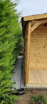 Záhradný drevený domček s terasou ZDARMA DOPRAVA CELA SR - 6