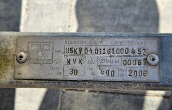 Predám privesny vozik - 6