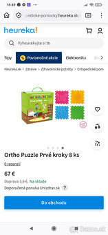 Ortho puzzle - ortopedická podložka - 6
