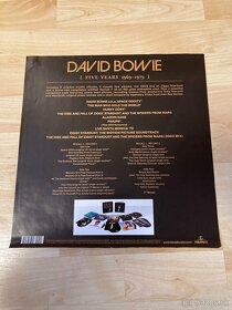 LP Box BOWIE DAVID - FIVE YEARS / 1969-1973 - 14LP - 6