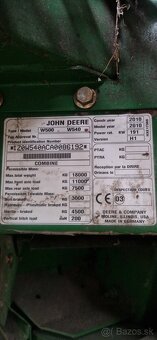 John Deere W540c, Postrekovač John Deere 740 - 6