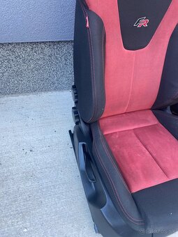 FR športové sedadlá sedačky Seat Leon 2 II 2004-2012 ohrev - 6