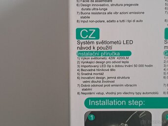 LED žiarovky H1 – 42W - 4800 Lm - Canbus - 6