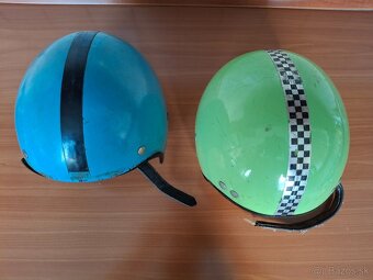 Retro motocyklová prilba - 6