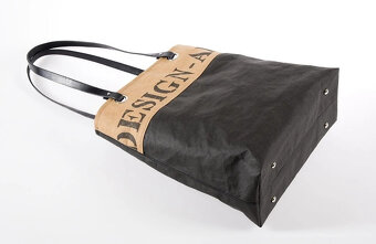 Dámská kabelka Sára - z Kraft Texu (prateľného papiera) - 6