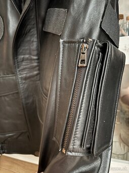 Pánska kožená bunda - nová - 6