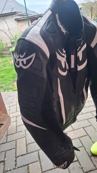 Moto kožená súprava BERIK + topánky - 6