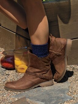 Dámske kožené topánky Teva Delavina, Bison - 6