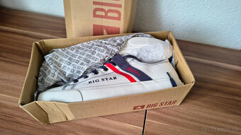 New: Big Star tenisky | veľ. 45 | Biele - 6