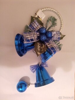 Darujem modré vianočné gule a ozdoby - 6