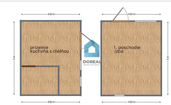 DOREAL / NA PREDAJ CHATA S POZEMKOM 527m - 6