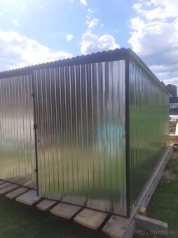 Plechová garáž 3x5m - 6