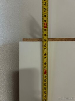 Skriňa wotan/biela 178x62x35cm - 6
