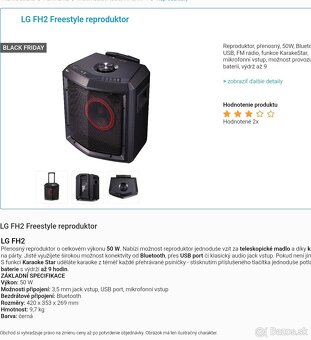 LG mini systém FH2 - 6