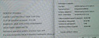 Herný pc 20jadro ultra 7 265k 3.90ghz/32GB /1TB/RTX3070TI - 6
