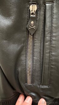 Pánska zimná kožená bunda Philipp Plein - 6
