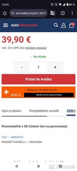 Mechanizmus stieračov Fiat Doblo - 6