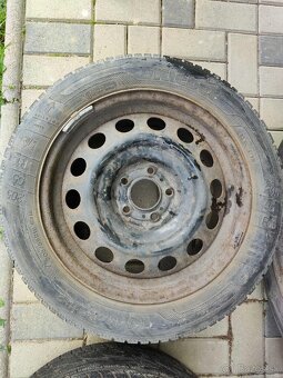 Pneumatiky +disky + puklice 205/55 R16 - 6