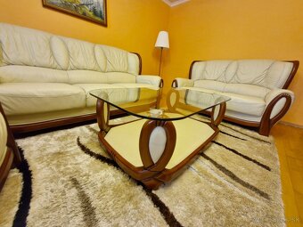 Koženná sedacia súprava 3+2+1+ stolík - 6