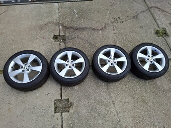 Komplet ALU disky Škoda + letné pneu 215/45 R16 zn. Kleber - 6