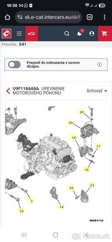Magneti marelli silentblok motora nový - 6