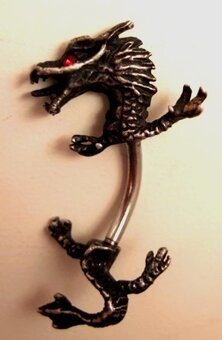 striebro, ihlica, Pandora, náramok,...piercing - 6