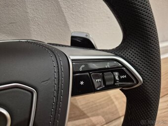 KOZENY VOLANT AUDI ZREZANY S PADLAMI A AIRBAGOM - 6