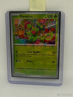 Pokémon karta Maractus 008/086 – NM – ORIGINÁL – Master Ball - 6