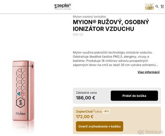 ⭐ TherapyAir MyIon – prvé elektronické rúško na trhu - 6