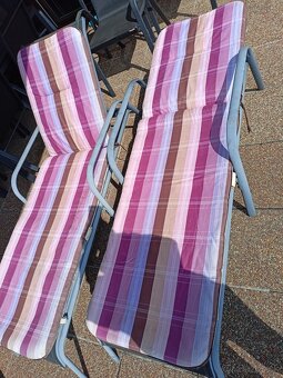 Zahradne lehatko+poduska 1kus - 6