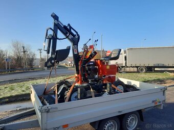 Minibager JMEKA SUPER QUATTRO PRO KN2 13HP Benzín/el.štart - 6