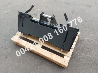 Predám adaptér JCB qfit / EURO traktor, čelný nakladač... - 6