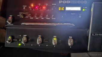Gitarový multiefekt - Line 6 POD HD300 - 6