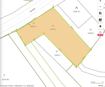 Priestranný pozemok na výstavbu RD V. Šariš- Kanaš - 6