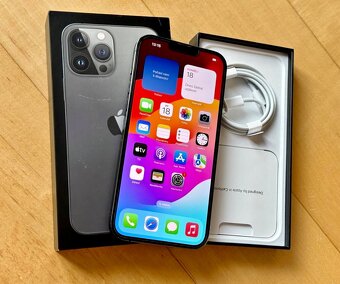 iPhone 13 Pro Graphite BATERIE 100% TOP - 6