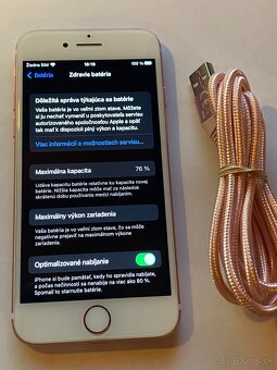 iPhone 7 pink, 32GB, stav nového - 6