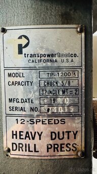 Stĺpová vŕtačka - 6