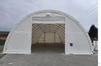 Oblúková plachtová hala šírka 6 / 9 m - 6