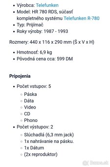Telefunken HR 780 RDS🎧❤️🎧 - 6
