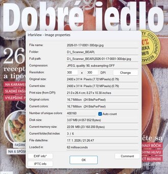 Veľmi lacno predám scanner A4 - 6