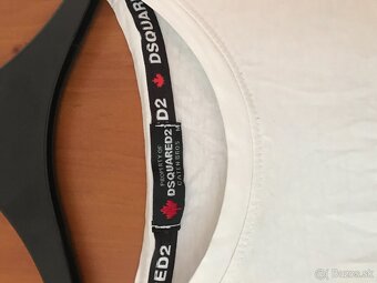DSQUARED2 white damske tricko M/L - 6