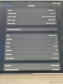 Ipad Pro 10,5” - 6
