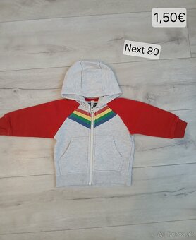 Oblečenie pre chlapčeka 80 Mayoral, Next, H&M  - 6