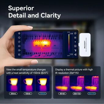 Thermo kamera Mileseey TR256i Thermal Imager - 6