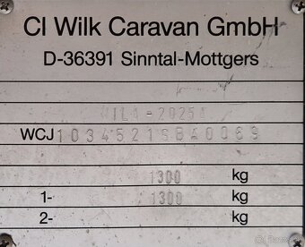 karavan Wilk Stern 450, MOVER 1030kg/1300kg - 6